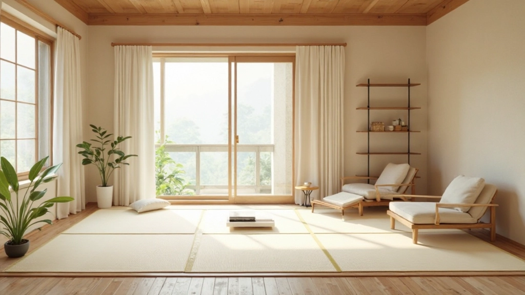 ミニマリストな生活空間の例